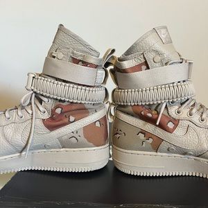 NIKE AirForceOnes Special Forces “Desert Camo” Limited colorway